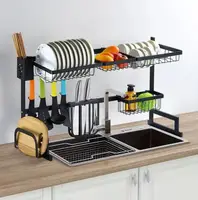 Сушарка для посуду з неіржавкої сталі Storage Shelf Sink storage rack XL-738