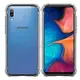 Силиконовый чехол для Samsung Galaxy A02 / M02 - Прозрачный (усиленные углы)