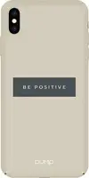 Чехол-накладка PUMP Tender Touch Case for iPhone X/XS Be Positive