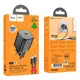 Адаптер сетевой Hoco Mighty single port charger N40 (Type-C to Type-C set) |1Type-C, 20W/3A, PD/QC|