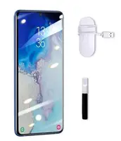 Защитное стекло Baseus для Samsung Galaxy S20 Curved-screen UV (2шт), Transparent (SGSAS20-UV02)