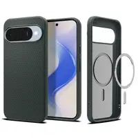 Чехол Spigen для Google Pixel 10 Pro XL - Liquid Air MAG, Abyss Green (ACS09719)