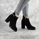 Ботильоны женские Fashion Magnolia 2371 40 размер 25,5 см Черный
