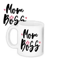 Кружка с принтом Mom boss 330 мл (KR_18A008)
