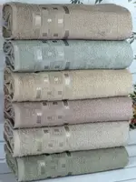 Adal Durul махрові рушники 50х90см., 6 шт/уп. Туреччина