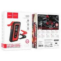 Пусковий пристрій (бустер) для авто HOCO Victory car emergency starter power bank QS3 10000mAh | 1200A |