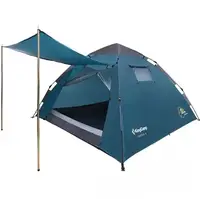 Палатка трехместная King Camp Monza 3 KT-3094-CY cyan
