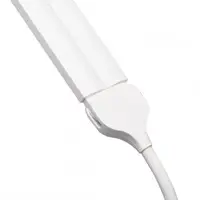 Настільна лампа подвійна USB LED Digad 1928 з двома акумуляторами 9800 мАг, 4 Вт, колір Білий