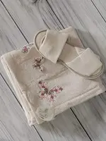 Butterfly pudra бамбукові жіночі набори для сауни. Pupilla Туреччина.