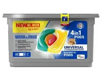 Капсулы для стирки с хозяйственным мылом Wash&Free 720504-4 17 шт