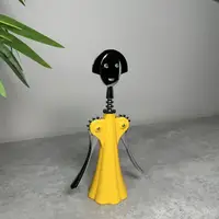 Штопор важільний Alessi Anna G. 24 см жовтий