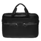 Мужская кожаная сумка Borsa Leather k11120a-black