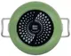 Кастрюля эмалированная Idea Home Green 6832847 22 см 5 л зеленая
