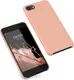 Чехол для iPhone SE 2022 / SE 2020 / 8 / 7 - Cиликоновый с микрофиброй, Pink (12)