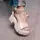 Женские босоножки Fashion Callie 3607 41 размер 25,5 см Бежевый