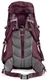 Туристический, походный рюкзак 60L Rocktrail бордовый IAN384282