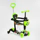 Самокат 5 в 1 Best Scooter "Graffiti". PU колеса, подсветка колес. Multicolor (131494)