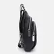 Женский кожаный рюкзак через плечо Borsa Leather K15-606bl-black