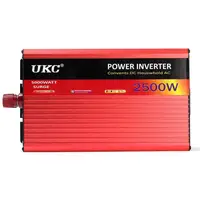 Перетворювач автоінвертор UKC 24V-220V AR 2500W з функцією плавного пуску + USB (4820)