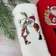 Набор махровых кухонных полотенец Турция Новый год Пара-Санта-Санта 5881 30х50 см 3 шт