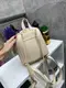 Беж — стильный, молодежный и миниатюрный рюкзак Lady Bags на молнии (0438)