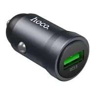 Адаптер автомобильный HOCO Energy single-port QC3.0 car charger Z62 |1USB, 18W/3A, QC|
