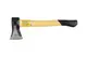 Топор-колун MASTERTOOL, 1000 г, HRC 50, рукоятка из дерева с полимерной защитой, 430 мм. Yellow and Black (05-0131)