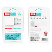 Адаптер сетевой XO Micro USB Cable Dual USB charger L65 |2USB, 2.4A|