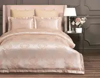 Комплект постільної білизни 200х220 см Жаккард Delores Passion Arya AR-TR1004183