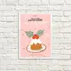 Постер в рамке Beautiful reasons 21x30 см (WMT4_22NG018_WH)