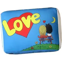 Подушка Love XXL оригинальный подарок любимому/любимой синяя Love XXL 50x36x17 см