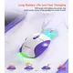 Мышь MEETION 2.4G+Bluetooth wireless gaming mouse BTM001 |800-1200-1600-2400dpi, 7keys, 35/140h, Type-C Charging, RGB|