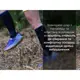 Водонепроницаемые носки Dexshell Longlite Socks 2.0, голубые полоски, размер XL (47-49)