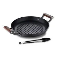 Сковорода гриль с щипцами MasterPro Odin BGKIT-0178 28 см