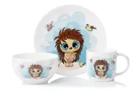 Набор детской посуды Ardesto Sweet hedgehog AR-3455-HS 3 предмета