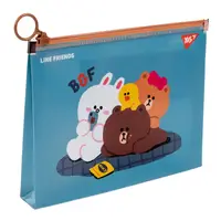Папка-конверт на блискавці B6 YES Line Friends Cony 492095 15х20х3 см