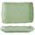 Блюдо для подачи Limited Edition Leaf Green Gold B010791 24.5х17 см зеленое