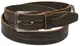 Ремень под джинсы Skipper коричневый 3,8 см