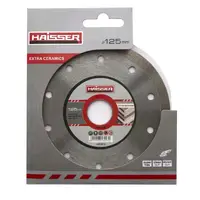Диск алмазный Haisser Extra СeramiСs 116207 125x1.2x22.23 мм серебристый