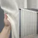 Тюль (2х2м.) лён, цвет бежевый. Код 876т