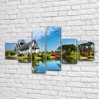 Модульные картины на кухню на Холсте, 100x160 см, (35x25-2/45х25-2/90x25-2)