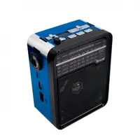 Радіоприймач з USB-виходом GOLON RX-9100 Чорний із синій