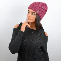 Шапка Milena 17010 бордовый