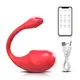 Вагинальное яйцо дистанционное управление "Egg Vibrator", 9 режимов вибрации, красный