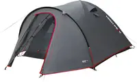 Палатка четырехместная High Peak Nevada 4 Dark Grey/Red (10207)