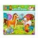 Мягкие пазлы "Ферма" A4 Vladi Toys VT1102-23, 24 эл