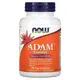 Витамины и минералы NOW Adam, 90 вегакапсул