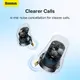 Наушники BASEUS Bowie True Wireless Earphones WM05 |BT5.2, 35/400mAh, ANC, 5h| (NGTW200002)
