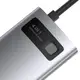 HUB адаптер BASEUS Type-C Metal Gleam Series 4-in-1 Multifunctional Docking Station |2USB, HDMI, Type-C, 100W PD| (CAHUB-CY0G)