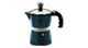Гейзерная кофеварка 2 чашки MetalliС Line Aqumarine Edition Berlinger Haus BH-6477
